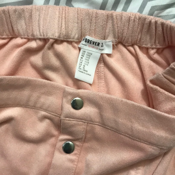 Forever 21 skirt girls pink sz  11/12 - Picture 3 of 3